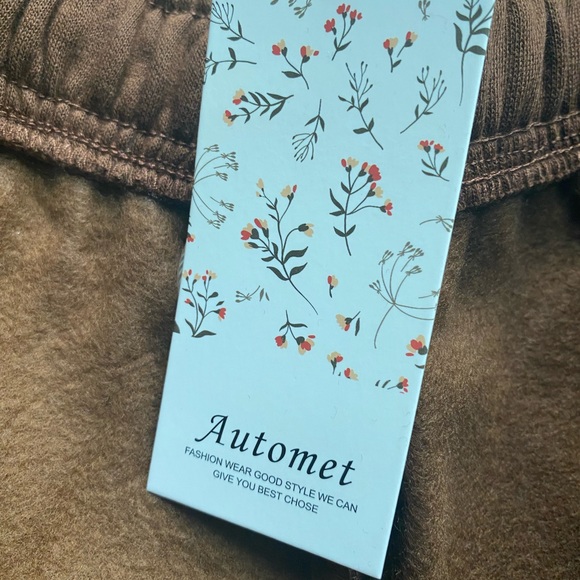 Brown soft sweatpants - Picture 3 of 5